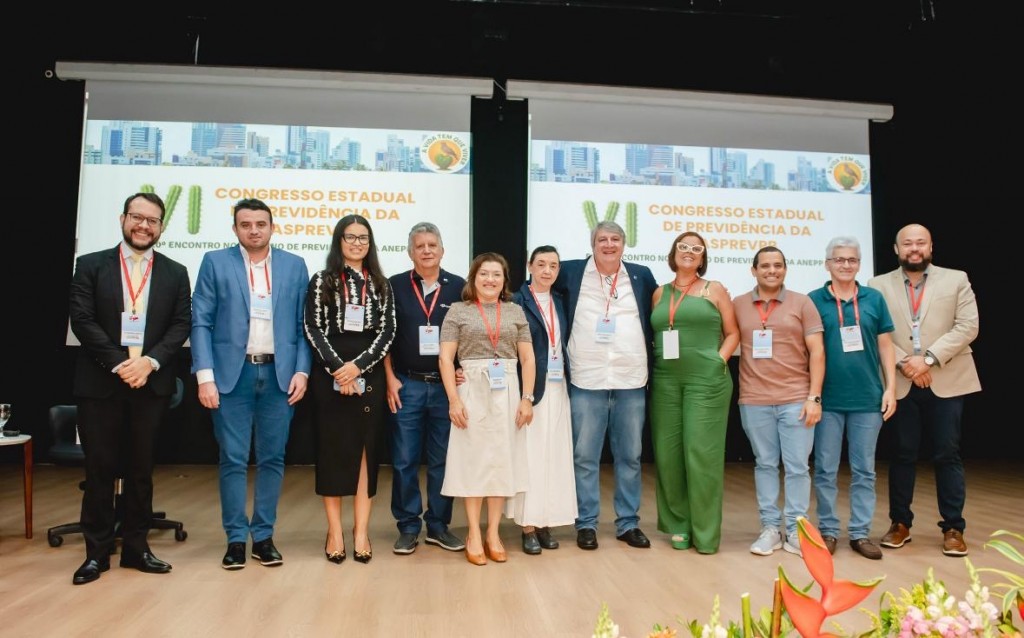 Equipe do PIRPAPREV participa do VI CONGRESSO ESTADUAL DE PREVIDÊNCIA DA ASPREV